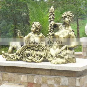 Garden Wonmen View Statue Sculpture thumbnail-3