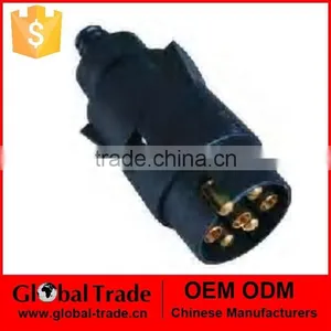 7 Pin 12V N Type Plastic Plug.Trailer Car Caravan Wiring Lights Tow Plastic Plug.A1718. thumbnail-1