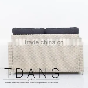 Belle Outdoor Wicker Bench - Poly Rattan Furniture thumbnail-4