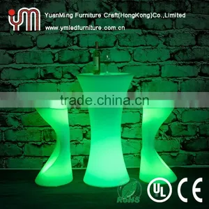 Hot Sale RGB Rechargeable Acrylic Luminous Plastic Led Furniture thumbnail-2
