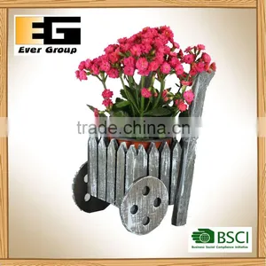 Modern Wood Design Planter Box, Small Succulent Plant Cactus Container Pot thumbnail-6