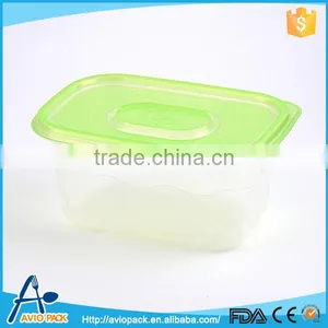 Best Selling Non Toxic Green PP-EVOH-PP Plastic Food Container thumbnail-1