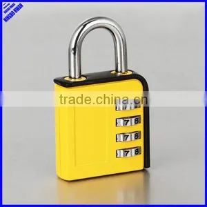 High Quality Nice Color 4 Digit Combination Decorative Padlock thumbnail-1