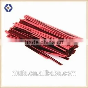 Food Packaging Materials PET Plastic Twist Tie Twist Wire thumbnail-4