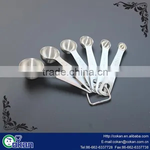 6PCS Stainless Steel Measuring Spoons Set for Dry and Liquid Ingredients thumbnail-1