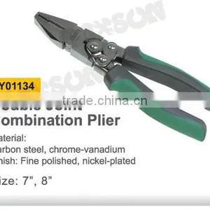 Y01134 Multi Function Double Joint Combination Plier,diagonal Cutting Plier,hand Tools thumbnail-1