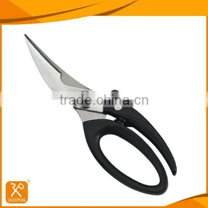 9'' Stainless Steel Blade Materil Plastic Handle Spring Poultry Scissors thumbnail-1