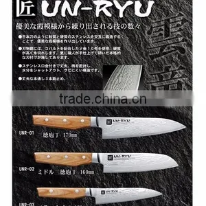 Японский набор кухонных ножей из молибдена. Пекинские ножи Santoku thumbnail-2