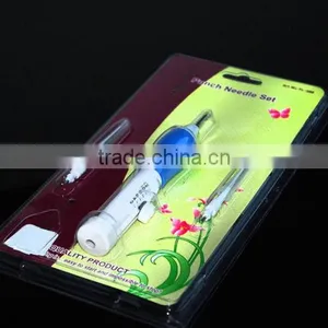 3 Size Sewing Embroidery Stitching Punch Needle Craft Tool 2 Threader Guide DIY thumbnail-3