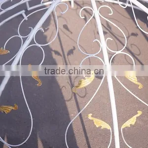 Iron Wedding/birthday/party /festival Flowers &wreaths Type Engraved Door Pavilion Mandap thumbnail-2