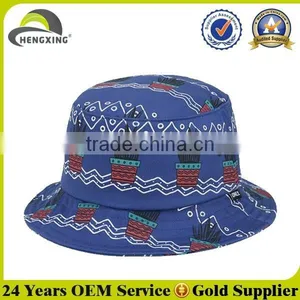 Fashion Custom Vintage Cotton Twill Bucket Hat thumbnail-1