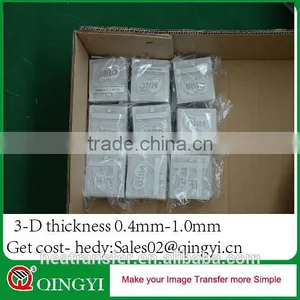 3d-silicion QingYi High Quality Customzd Iron on Clothes Sticker thumbnail-3