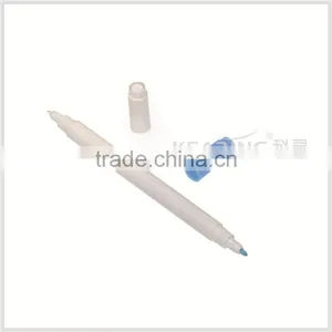 Kearing Water Erasable Marker Dual 1.0 Tip Blue & White Color Fabric Marker Pen #WT10-BW thumbnail-5