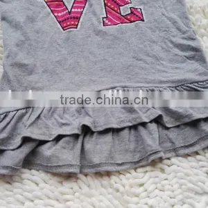 Garment Stocks Girl's Fashion New Desgin T-shirt thumbnail-4
