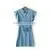 China Ready Goods Wholesale Latest Design Tencel Casual Denim Dress thumbnail-1