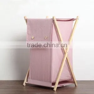 Dirty Clothes Bag Laundry Basket Jutashing Hamper Storage Barrel Toys Pouch Unique e Foldable PE Coating W thumbnail-2