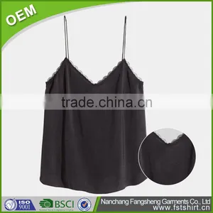 Cotton Spandex Womens Workout Tank Top thumbnail-1