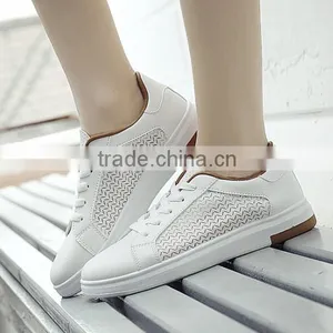 Zm35610a Wholesale Factory Women pu Footwear Fashion Sport Shoes thumbnail-3