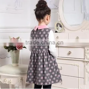 2015 Winter Wholesale Fashion Korean Children Clothing Kids Girl Outfits Girls Boutique Clothing thumbnail-2