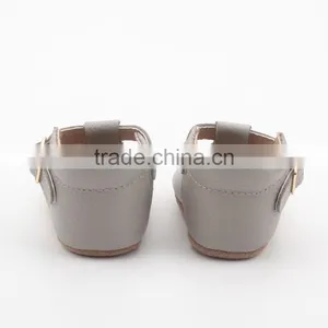 New Arrival Genuine Cow Leather Dance Fancy Baby Girls Shoes thumbnail-4