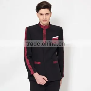 Tops Staff Design Bellboy Uniform for Hotel Housekeeping Manager Unifrom thumbnail-5