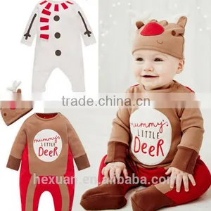 Boy Rompers 2017 Best Sale Long Sleeve Stripe Style Cotton Baby Clothes thumbnail-1