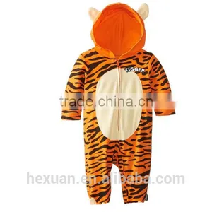 Spring Newborn Clothes Baby Polar Fleece Fabric Romper Long-sleeve Baby Cartoon Cotton Long-sleeved Boys Romper Baby Climbing thumbnail-3