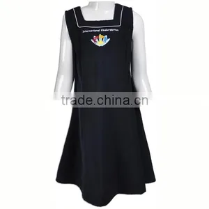 School Uniform Factory Good Quality Beautiful Pinafor School-uniform Sample thumbnail-1