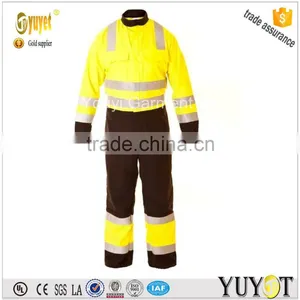 Wholesale Protective Clothing Dubai Cotton Overall With 3m Reflective Tape thumbnail-1