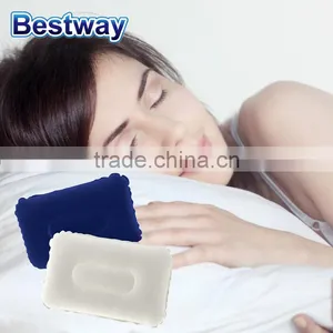 Bestway InflatableFlocking Travel Neck Pillow thumbnail-1