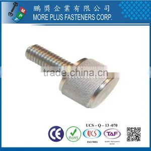 Knurled Head Over Sized Head Right Hand Threads Thumb Screw thumbnail-1