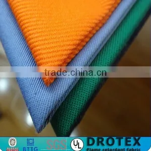 ASTMF1506 Fluorescent YELLOW ORANGE Fabric High Quality hi Vis Anti-static Fabric Used Workwear thumbnail-2