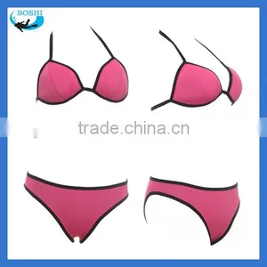 2015 Hot Sale Neoprene Fabric Girls Swimwear thumbnail-1