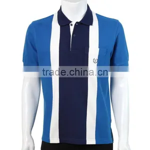 Men's Vertical Striped Racing Famous Brands of Polo Shirts thumbnail-3