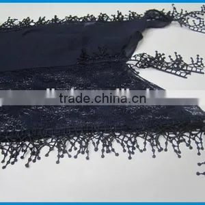 High Quality Women's Beautiful Lace Fashion Scarf Exporter thumbnail-4