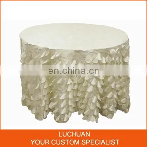 Fancy Product Tiered White Steps In Table Skirt For Wedding Decorative thumbnail-6