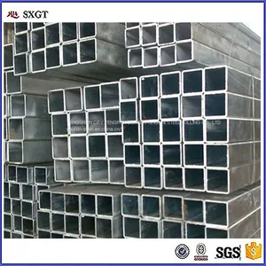 Pre Galvanized Square Steel Pipe Steel Hollow Tube/square Hollow Box Section thumbnail-4
