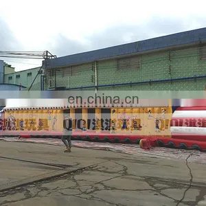 Clown Inflatable Tunnel Jumping Castle With Obstacle thumbnail-1