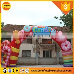 Event Decoration Colorful Candy Inflatable Arch C-439 thumbnail-2