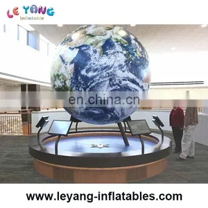 Balloon Type Inflatable Flying Earth for Advertising or Show thumbnail-1