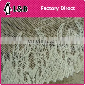 Wholesale New Design Embroidery Cotton Chemical Tulle Lace thumbnail-4
