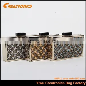 Wholesale 2015 New Design Rectangle Clutch Bag With Glittering Sequins & Evening Bags for Elegant Women thumbnail-3