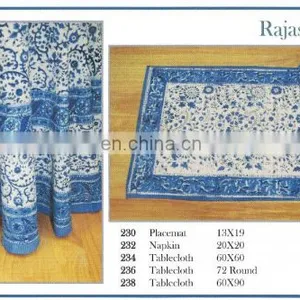 RAJASTHAN Table Cloth, Placemat & Napkin thumbnail-1
