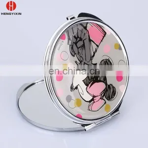 Factory Direct Sales Disney Characters Compact Mirror/high Quality Make up Mirror thumbnail-2