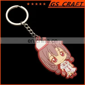 2016 Promotional Items High Quality Nice Cartoon Soft Pvc Keychain thumbnail-1