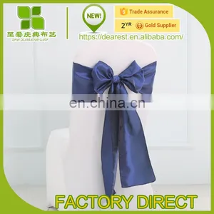 Satin Wedding Taffeta Chair Sash thumbnail-1