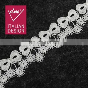 Fashion Poly Bowknot Fringe Tassel Trimming for Lady Dresses thumbnail-6