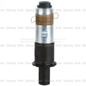 High Power Submersible Piezoelectric Ultrasonic Transducer With 20Khz 1800W Output and 4 Ceramic Rings thumbnail-1