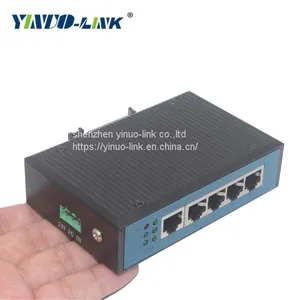 Yinuolink DIN Rail Industrial Gigabit Ethernet Switch With 5 Years Warranty thumbnail-1