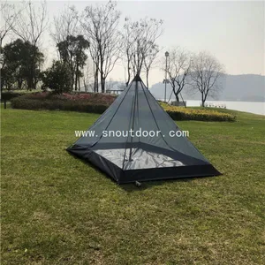 Lightweight Backpacking Tent For 2 Man, Summer Hiking Rodless Mosquito Net Tents thumbnail-1